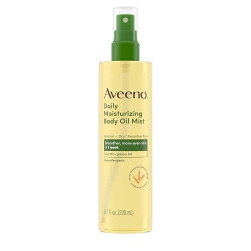 Aveeno Daily Moisturizing Body Oil Mist: Análisis y Opiniones