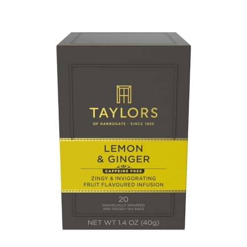 Taylors of Harrogate Lemon & Ginger Tee Test 2024 – Koffeinfreier Ingwer-Zitrus-Tee im Check