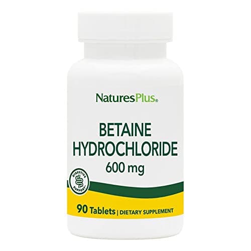 NaturesPlus Betaina HCl 600mg – Recenzja 2025 | GutPath