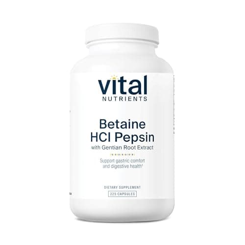 Vital Nutrients Betaine HCl Pepsin – Recenzja 2025