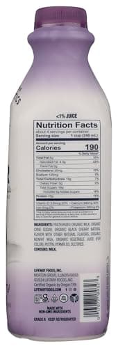 Lifeway, Kefir Whole Milk Black Cherry Organic, 32 Fl Oz