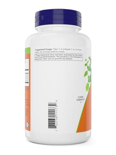 Now Peppermint Gels with Ginger Oil and Fennel Oil, 150 Softgels (Pack of 2), Enteric Coated