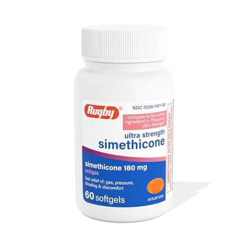 Rugby Ultra Strength Simethicone Gas Relief 180 mg – Test & Erfahrung 2024