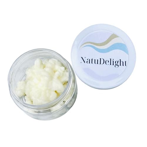 NatuDelight, 1 TBSP Live Active Milk Kefir Grains, Natural Culture Fresh for Homemade Kefir, Pajaritos Bulgaros de Leche.