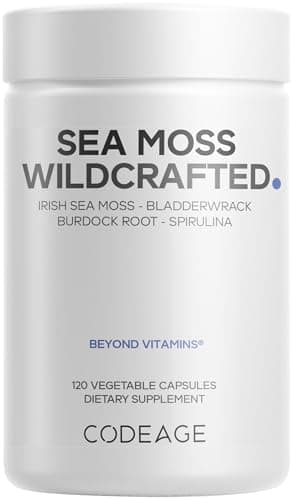 Suplement z mchem morskim Irish Sea Moss – recenzja Codeage 2025