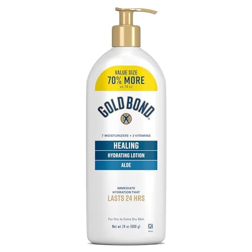 Gold Bond Healing Hydrating Body Lotion Review: 24-Hour Moisture Test