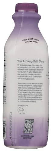 Lifeway, Kefir Whole Milk Black Cherry Organic, 32 Fl Oz