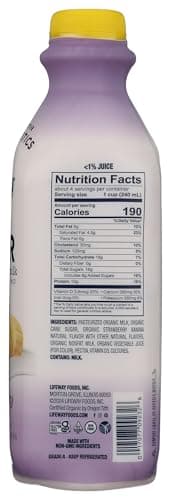 Lifeway, Kefir Whole Milk Strawberry Banana Organic, 32 Fl Oz