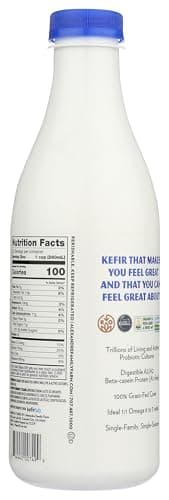 ALEXANDRE FAMILY FARMS Organic Plain A2 Low Fat Kefir, 28 FZ