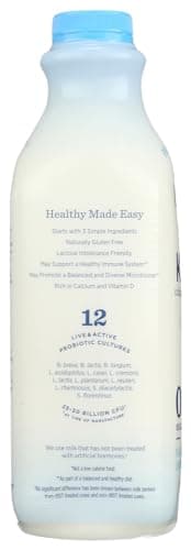 Lifeway Probiotic Non Fat Plain Kefir, 32 Ounce -- 6 per case.