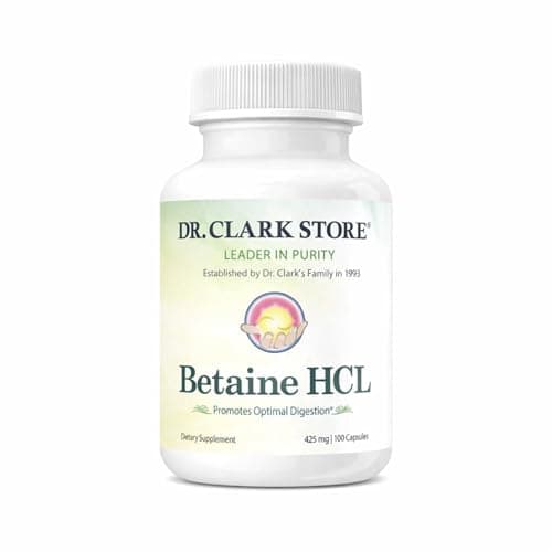 Dr. Clark Betaine HCL Review: Pure Digestive Support?