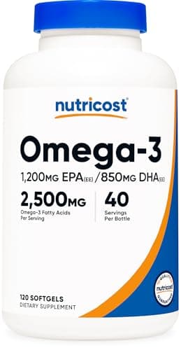 Avis Nutricost Omega 3 Fish Oil 2500mg — Mon Test Complet