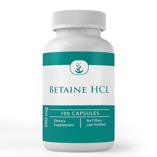 PURE ORIGINAL INGREDIENTS Betaine HCL Supplement Review