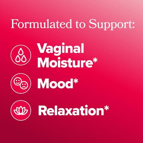 O Positiv URO Vaginal Moisture & Mood – Formulated to Support Vaginal Moisture, Mood & Relaxation – with KSM-66® Ashwagandha, Ginkgo Biloba, Mucuna pruriens, and GABA – 30 Servings