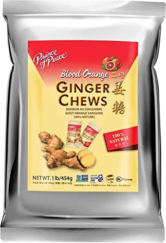 Prince of Peace Blood Orange Ginger Chews Review – Honderd Procent Echte Gember Voor Je Spijsvertering