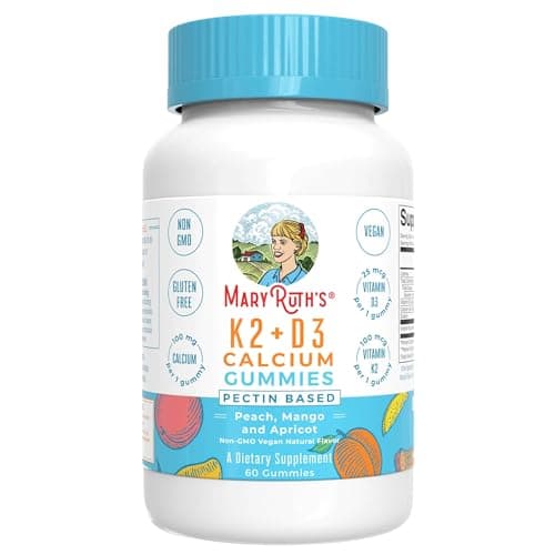 MaryRuth's Calcium D3 K2 – recenzja suplementu wapnia w gumowych żelkach