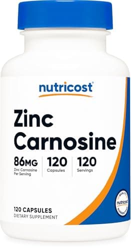 Nutricost Zinc Carnosine 86mg – Fullständig Recension 2025