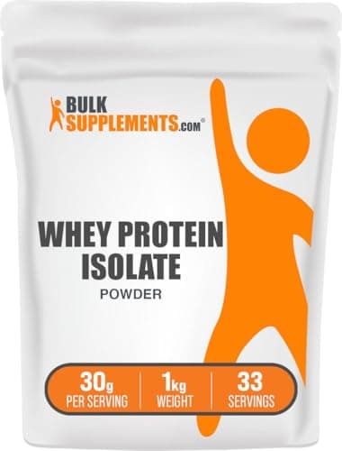 BulkSupplements Whey Protein Isolate : Mon Test Complet