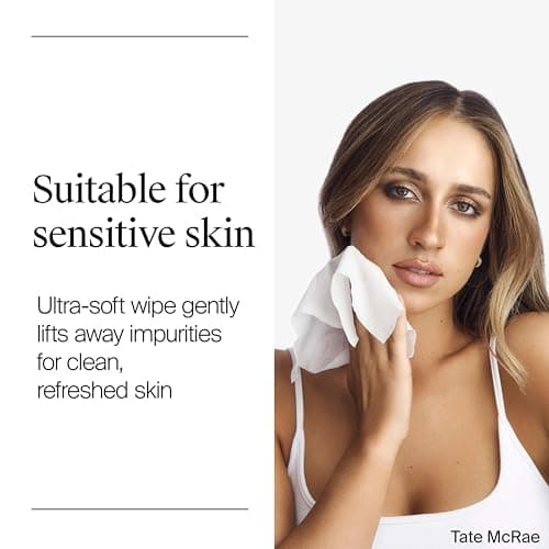 Neutrogena Fragrance-Free Makeup Remover Wipes, Daily Facial Cleanser Towelettes, Gently Removes Oil & Makeup, Alcohol-Free Makeup Wipes, 50 Count (2 Packs of 25)