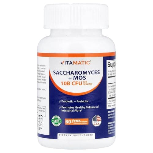 Vitamatic Saccharomyces Boulardii Probiotic – Full Review 2025