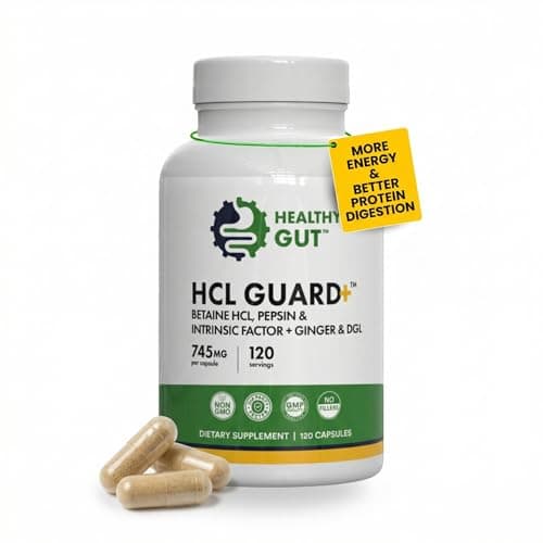Healthy Gut HCL Guard – Recenzja Betainy HCl z Pepsyną 2024