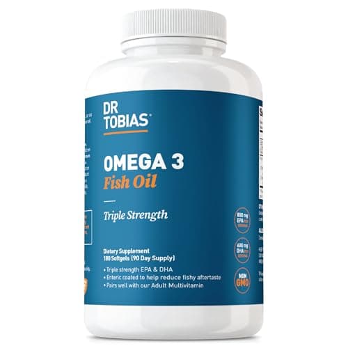Dr. Tobias Omega 3 Fish Oil 2000mg Review: Triple Strength Worth It?