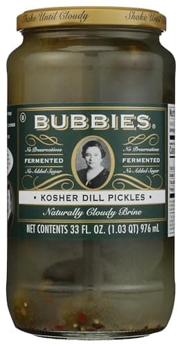 Bubbies Pickles – Fermenterade Kosher Gurkor (33 oz) Recension