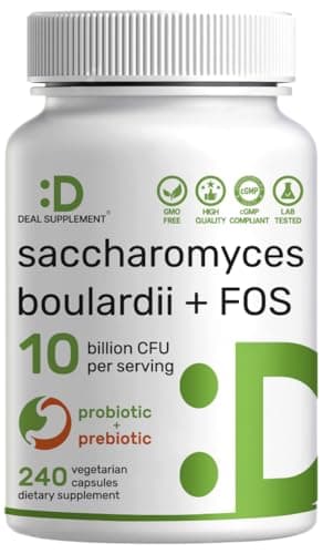 Saccharomyces Boulardii Probiotika – 10 miljarder CFU, 240 kapslar