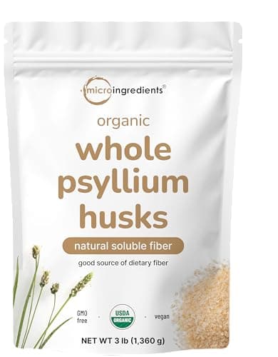 Micro Ingredients Flohsamenschalen Test – 3 Pfund Bio Psyllium Husks