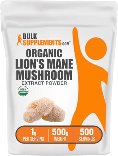 Bio Lion's Mane Pilz Extrakt Pulver Test 2025 – BulkSupplements