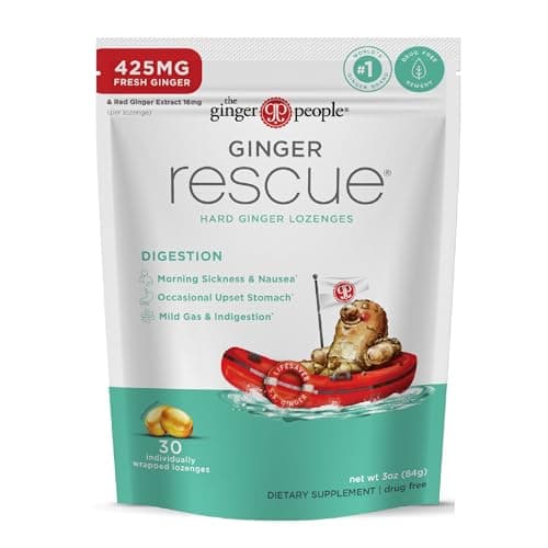 Ginger Rescue Test 2024 – Ingwer Bonbons gegen Übelkeit?