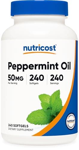 Nutricost Peppermint Oil Softgels – moja opinia po 6 tygodniach stosowania
