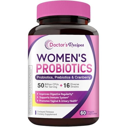 Doctor's Recipes Women's Probiotic Review – 50 Billion CFU with Cranberry