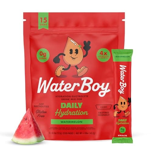 Waterboy Daily Hydration : Mon Test des 1 570 mg d'Électrolytes