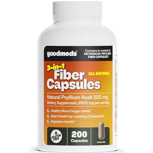 GoodMeds Psyllium Husk Fiber 520mg Test – Kapseln für Darmgesundheit