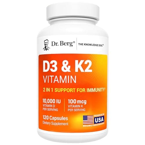 Dr. Berg Vitamine D3 K2 Review – 10.000 IU Getest 2025