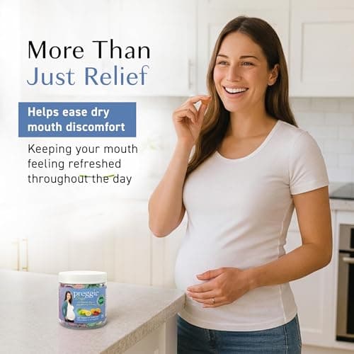 Preggie Pop Drops Pregnancy Nausea Relief Morning Sickness Candy with Essential Oils for Pregnant Women – Flavor Variety Pack, 32 Count