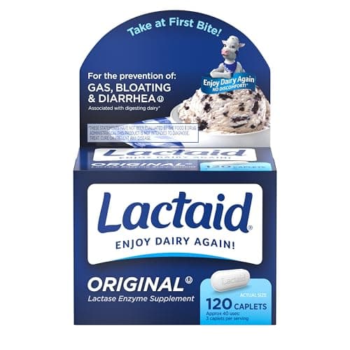 Lactaid Original Strength Review: Do 9000 FCC Lactase Pills Actually Work?