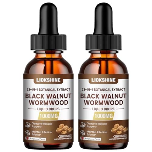 Black Walnut Wormwood Tincture Review – 23-in-1 Gut Cleanse Drops Tested