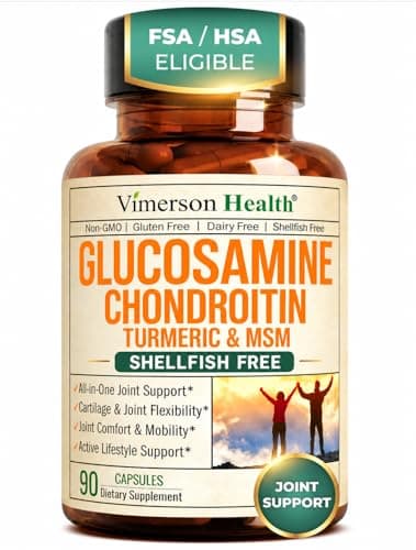Vimerson Health Glucosamine Chondroitin MSM Recensione 2024