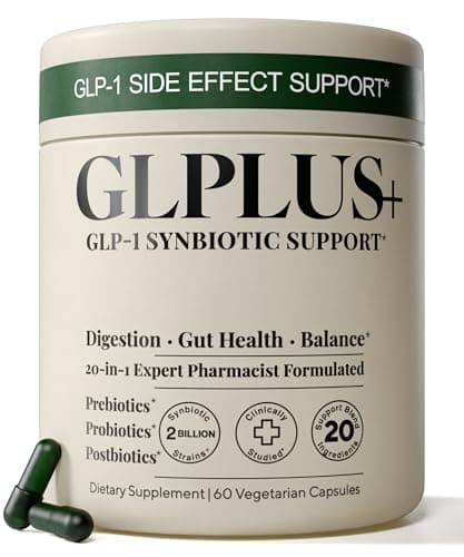 Plus+Ultra GLP-1 Supplement Recension – Synbiotika för Illamående & Uppblåsthet