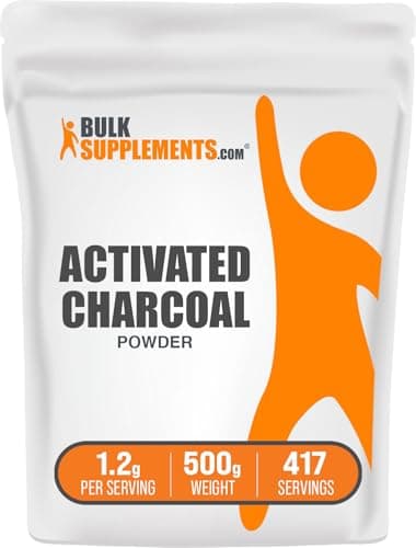 Węgiel aktywny BulkSupplements – recenzja proszku z łupin kokosowych 500 g