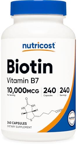 Nutricost Biotin 10000mcg Review – Est-ce que ça vaut le coup ?