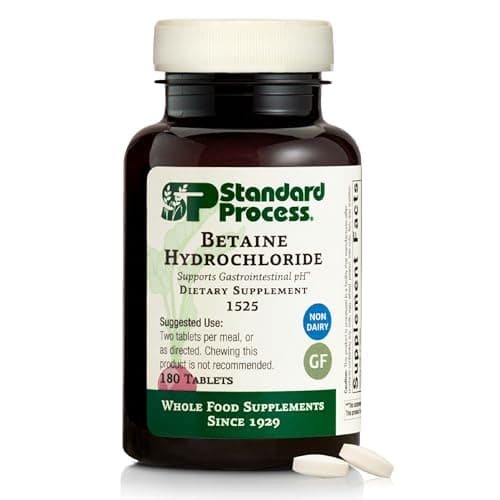 Standard Process Betain Hydroklorid – Recension & Köpguide 2025