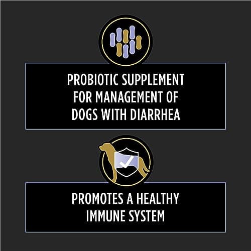 Purina Pro Plan Veterinary Supplements FortiFlora Daily Probiotics for Dogs Chewable Tablets for Digestive Gut Health and Diarrhea - 45 ct. Canister