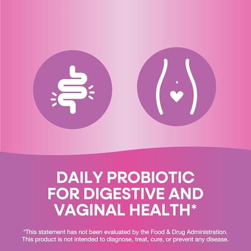 Nature's Way Women's Probiotic Pearls, Supports Vaginal and Digestive Health*, 1 Billion Live Cultures, Protects Against Occasional Bloating & Constipation*, Easy-to-Swallow Softgels, 30 Count
