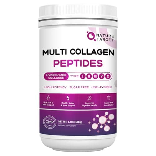 NATURE TARGET Multi Collagen Peptides Powder Review 2025