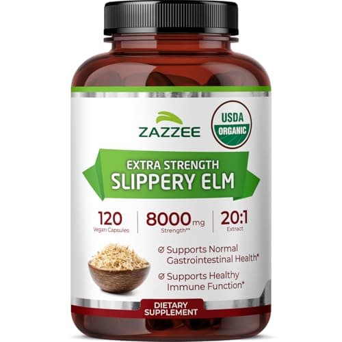 Zazzee Slippery Elm Bark Test – 4 Monate Bio-Qualität