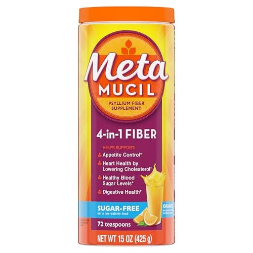 Metamucil 4-in-1 Orange Fiber Supplement Review – Is It Worth It?