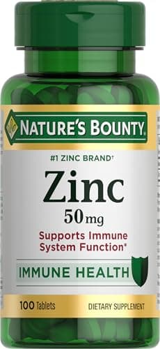 Nature's Bounty Zinc 50mg Review – هل يكفي لدعم مناعتك؟